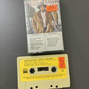 Smokey Robinson – Warm Thought Cassette Tape VG+ C43